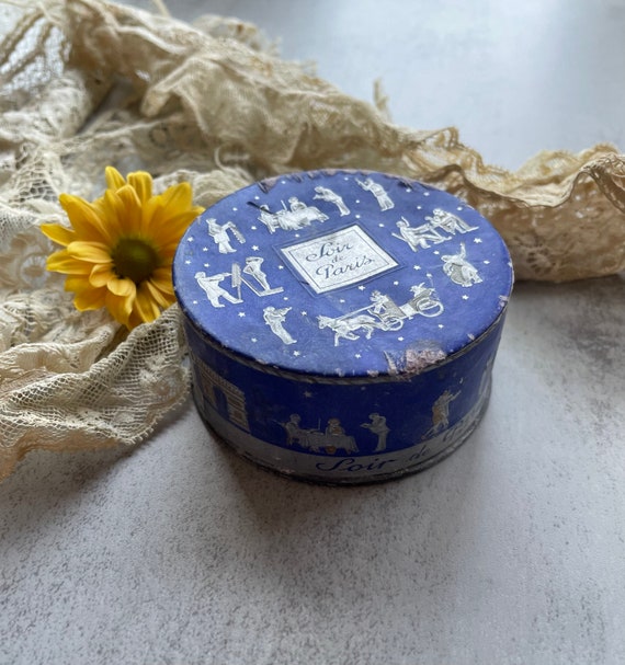アンティーク  パウダーボックス　BOURJOIS LES ANNEES FOLLES：アンティーク パウダーボックス BOURJOIS