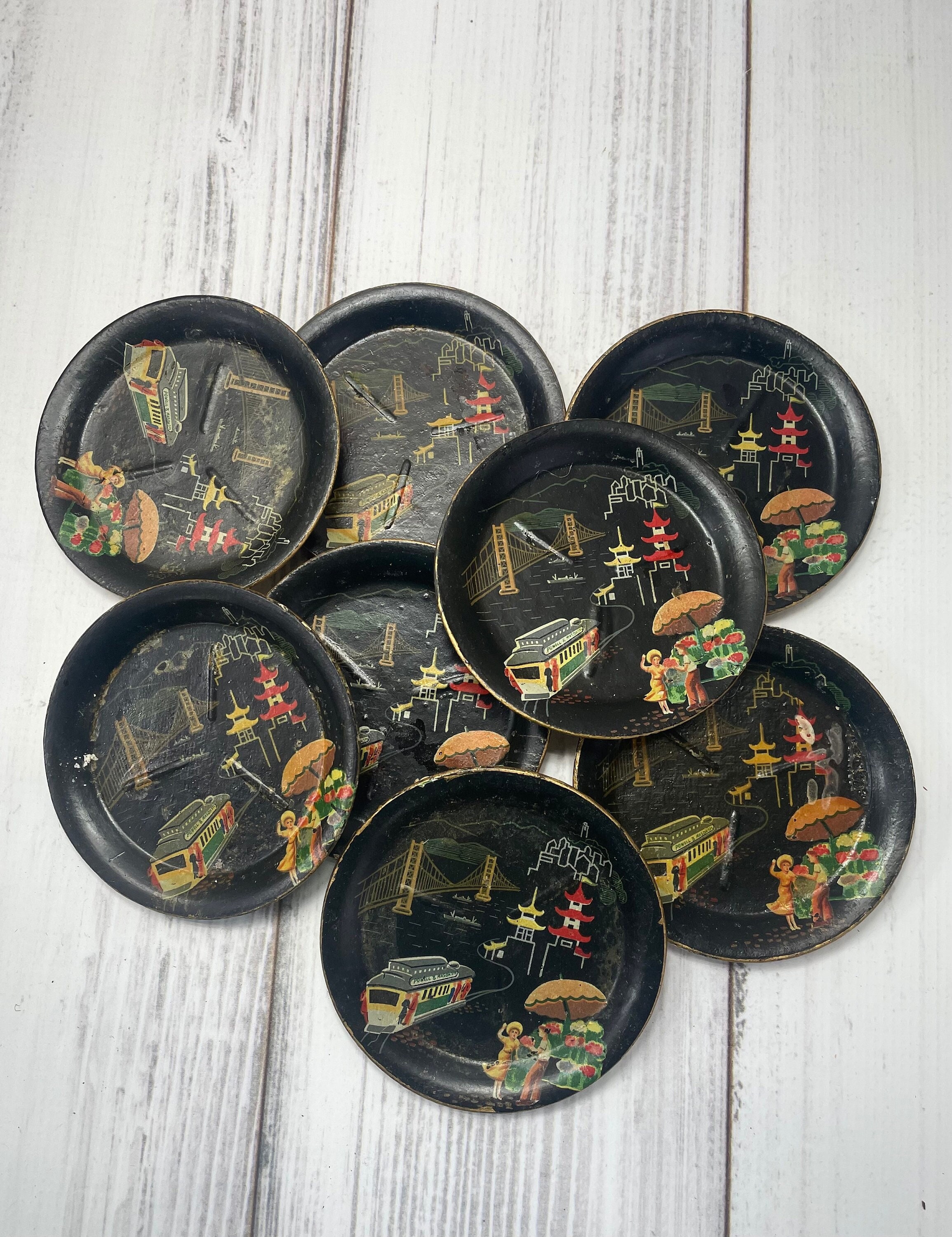 Auth Christian Dior Botanical Art Coasters and Snow Globe Key Chain  7L060900r - Tokyo Vintage Store