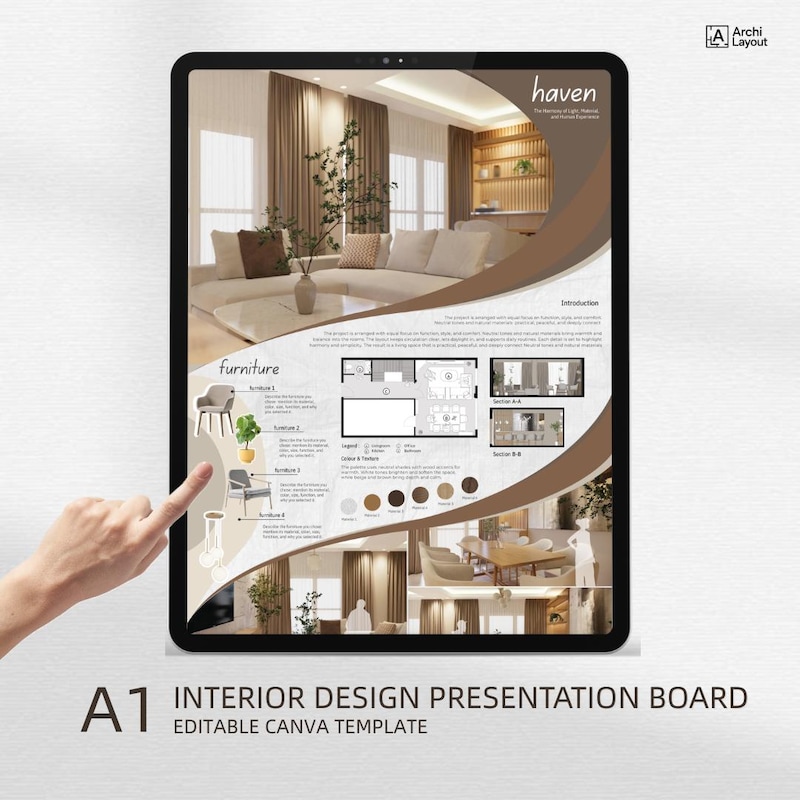 A1 Presentation Board - Etsy