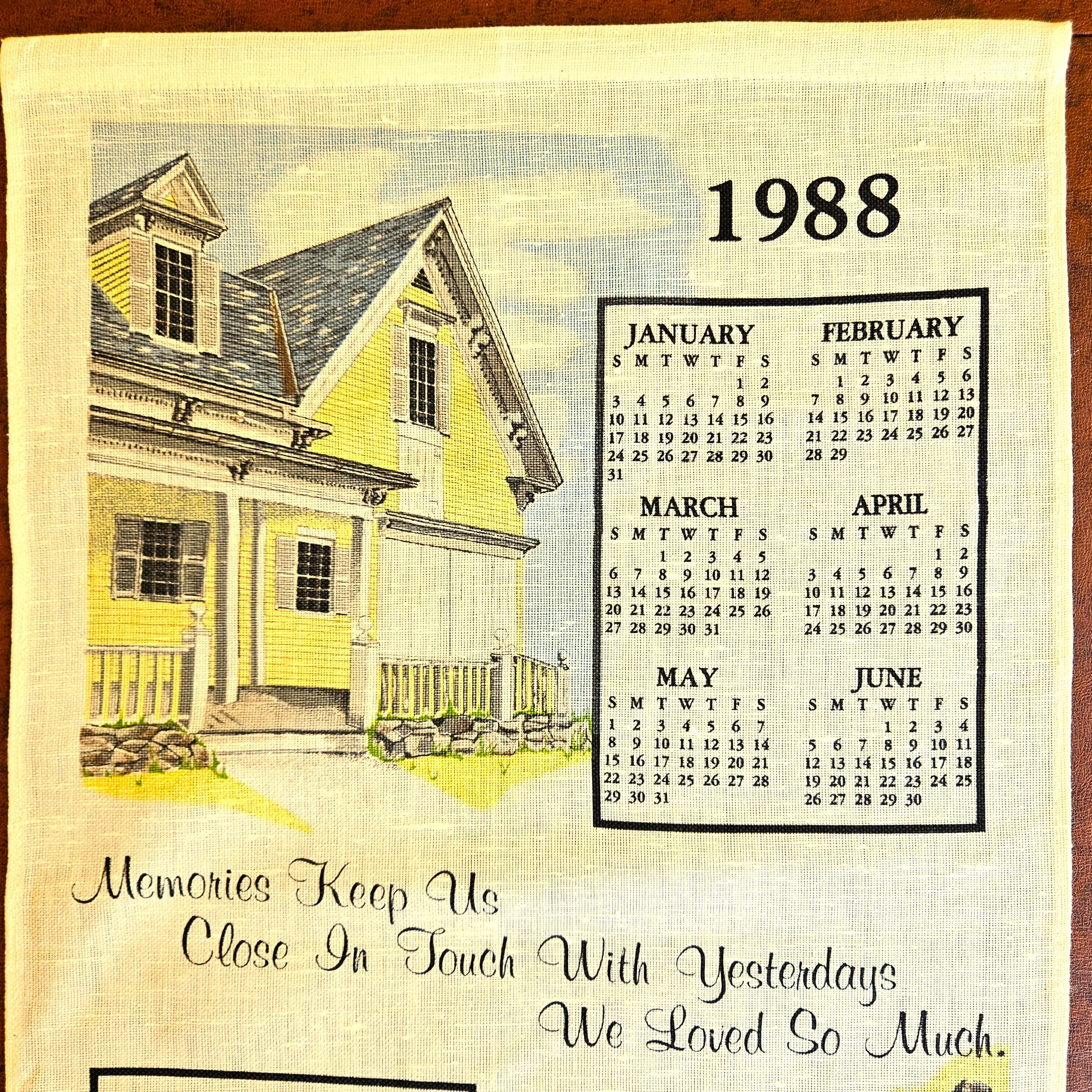 1988 Calendars - Etsy