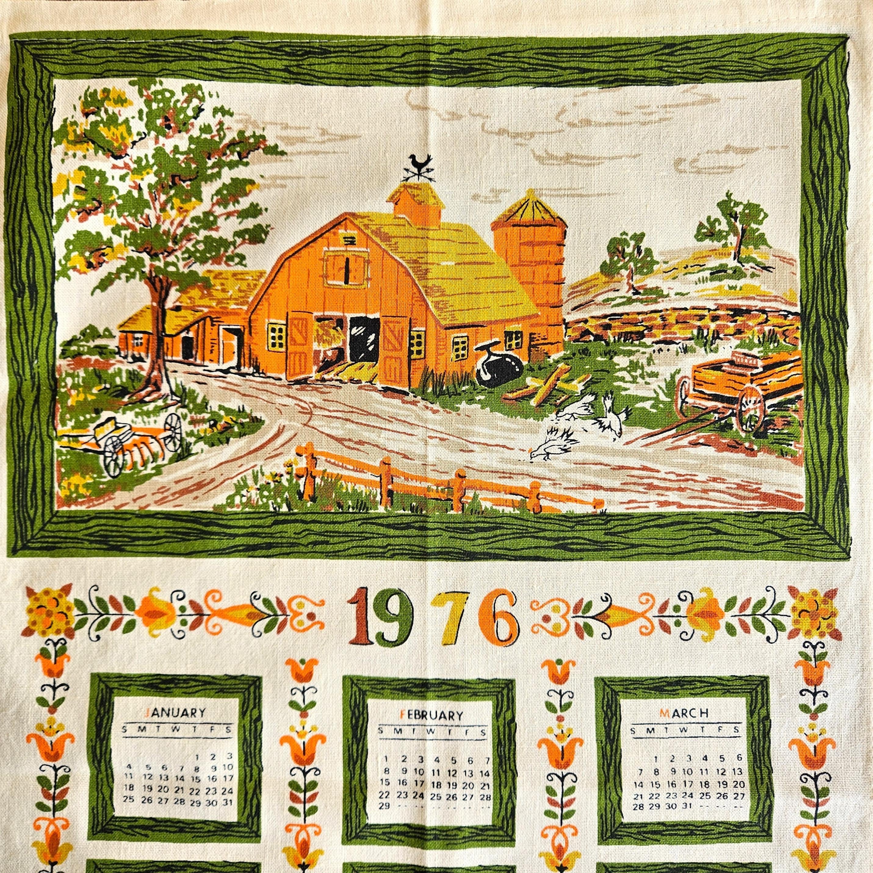 1976 Calendars - Etsy
