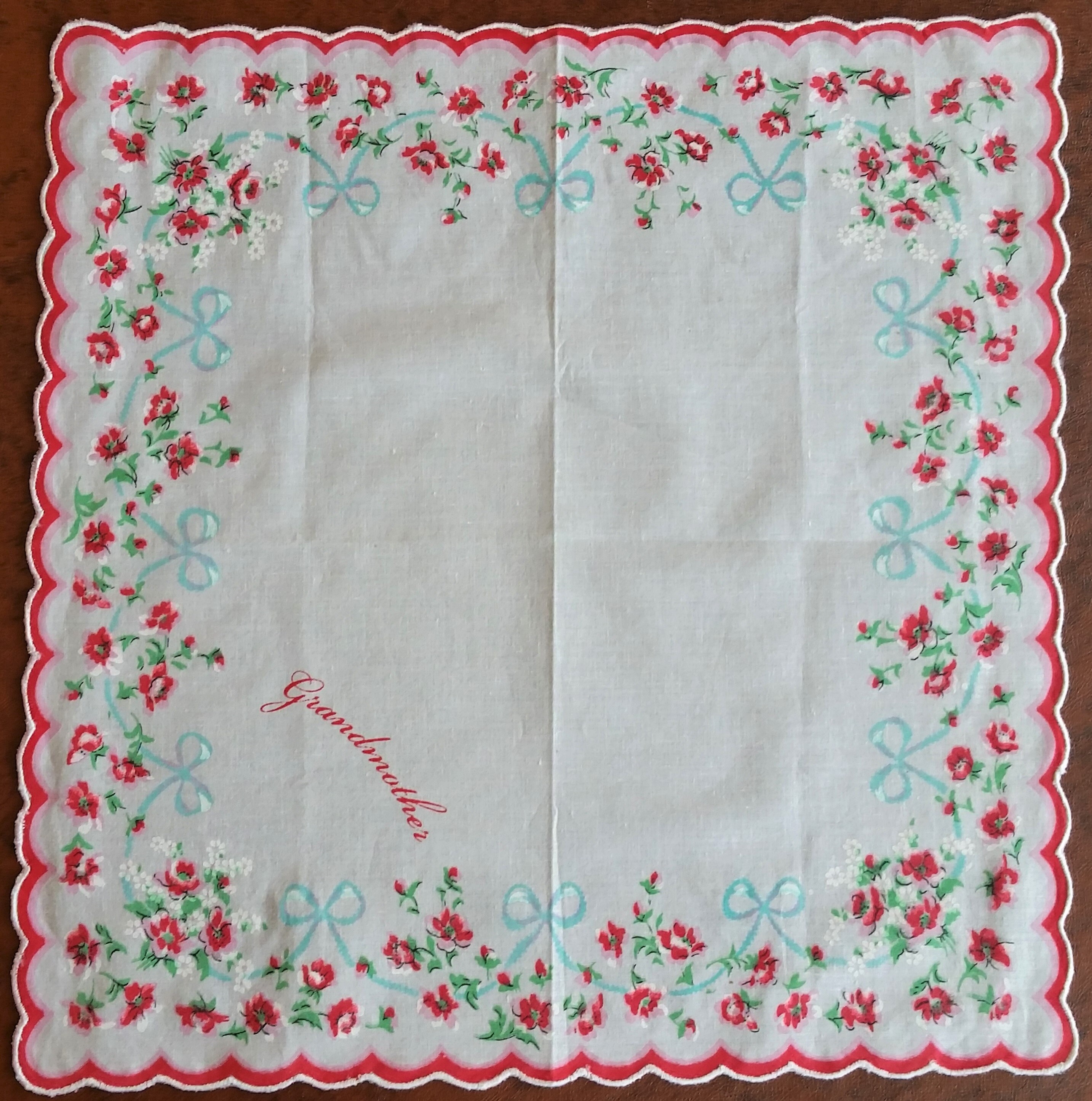 Pañuelos Regalo Boda Pañuelos Algodón Mujer Vintage - 6 Unidades 30x30cm | Bordado Floral Y Encaje Pañuelos Bordado Floral