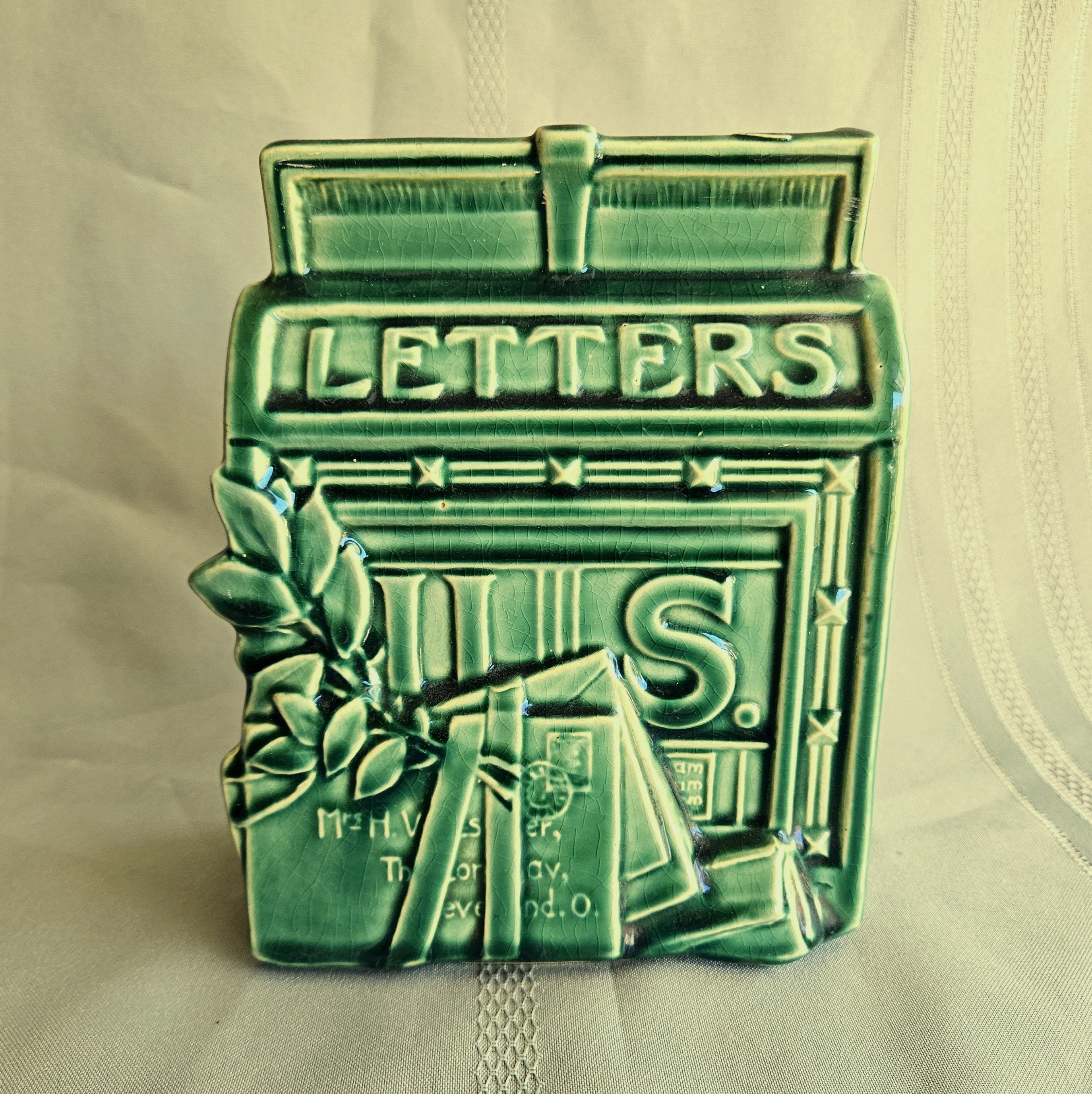 Vintage Tin Match Holder (BS) Vintage Tin Match Holder (BS)