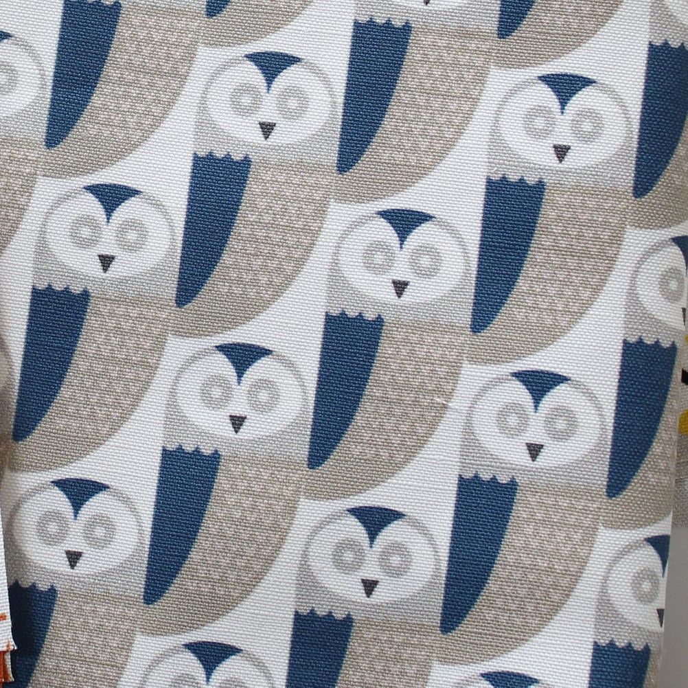 Owl Fabric Scrap Remnant Pack STUDIO SALE