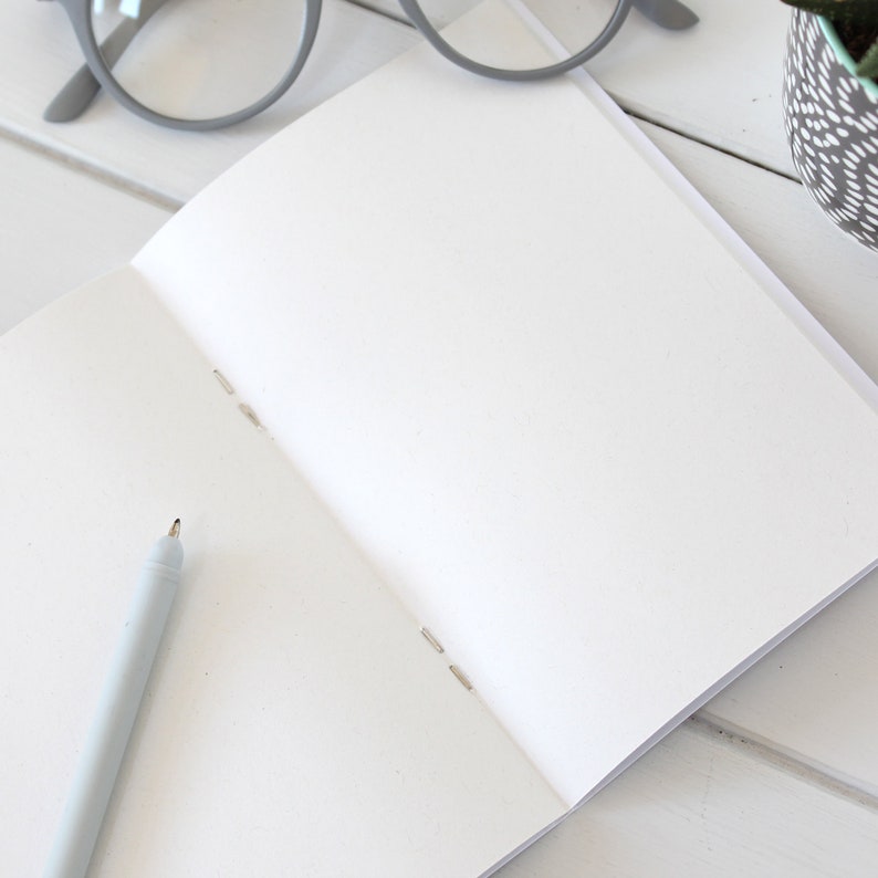 Fox small notebook Animal Print Scandi Style