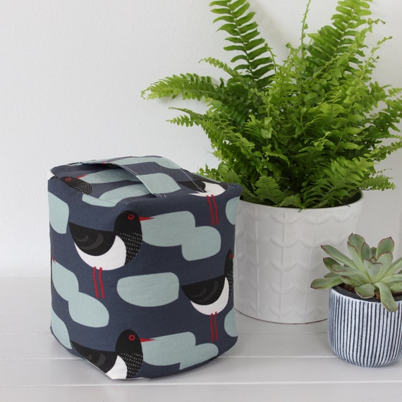 Doorstop Blue Oystercatcher Bird Fabric Animal Door Stop Etsy
