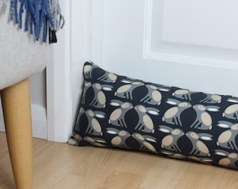 Grey Rabbit Fabric Fill Your Own Draught Excluder - Unfilled