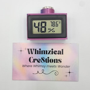 Redesigned - Humidity Gauge with Built in Magnet