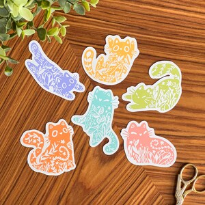 Stickers Chats Botaniques
