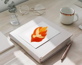 Holy Spirit Dove and Flame PNG: Baptism & Confirmation Clipart (Digital Download