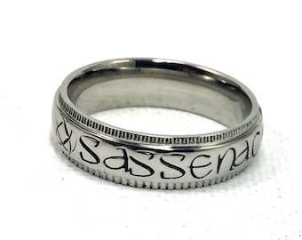Celtic Sassenach Ring, Gaelic Scottish Ring for Her