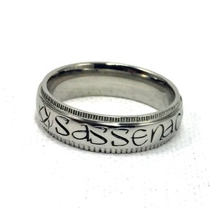 Celtic Sassenach Ring, Gaelic Scottish Ring for Her