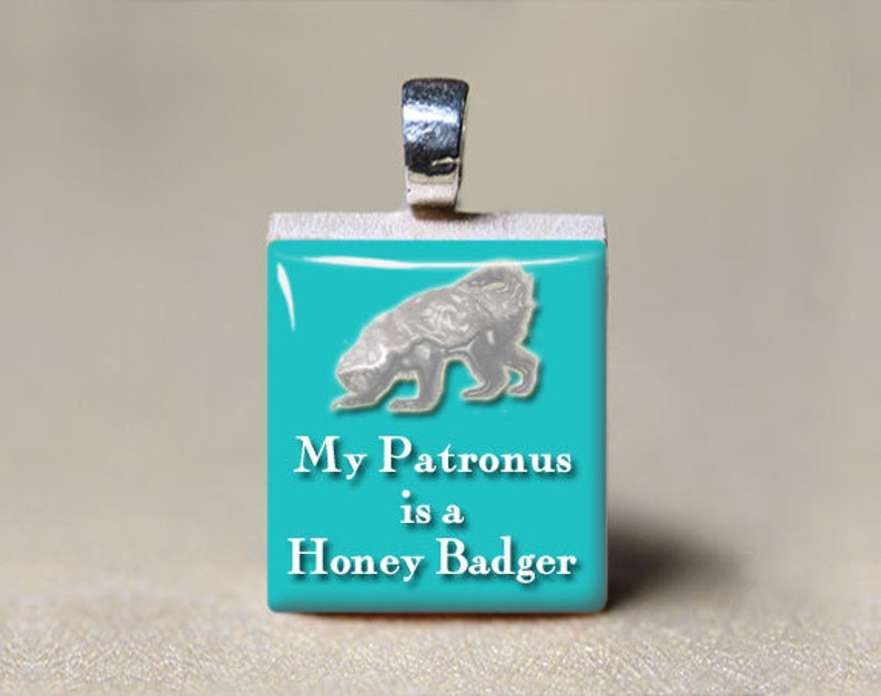 Honey Badger Gift Honey Badger Jewelry My Patronus is a Etsy