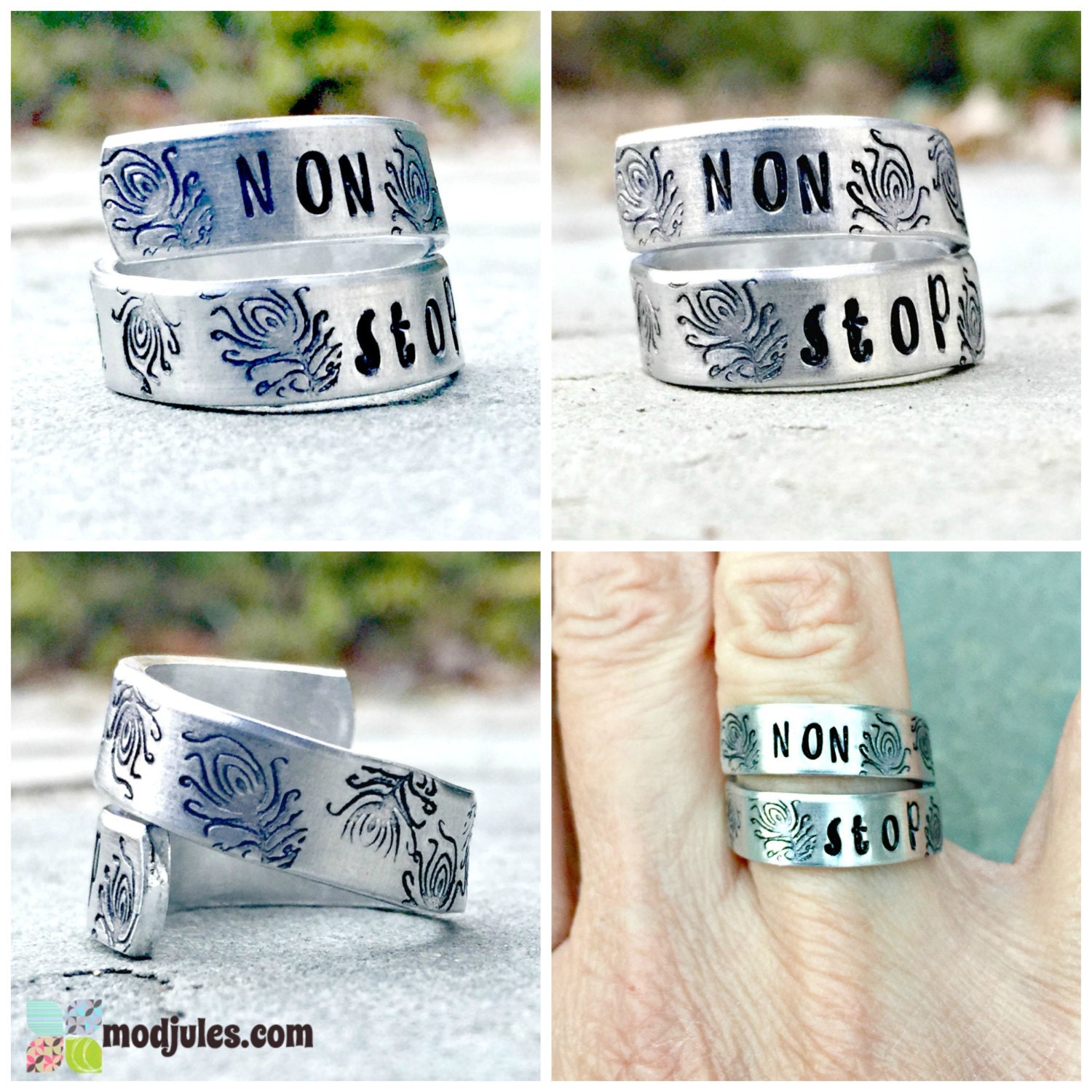 Non Stop Ring Alexander Hamilton Inspired Ring Hamilton Etsy