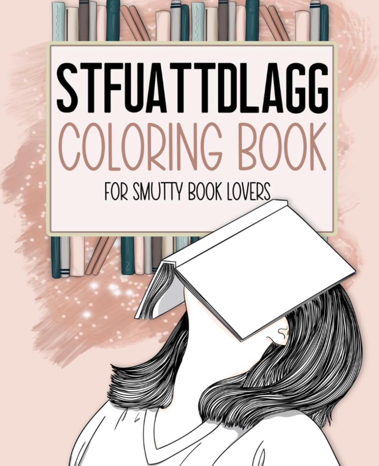 Complemento de cuaderno para colorear y lápices para «Kiddnapped by a Book»