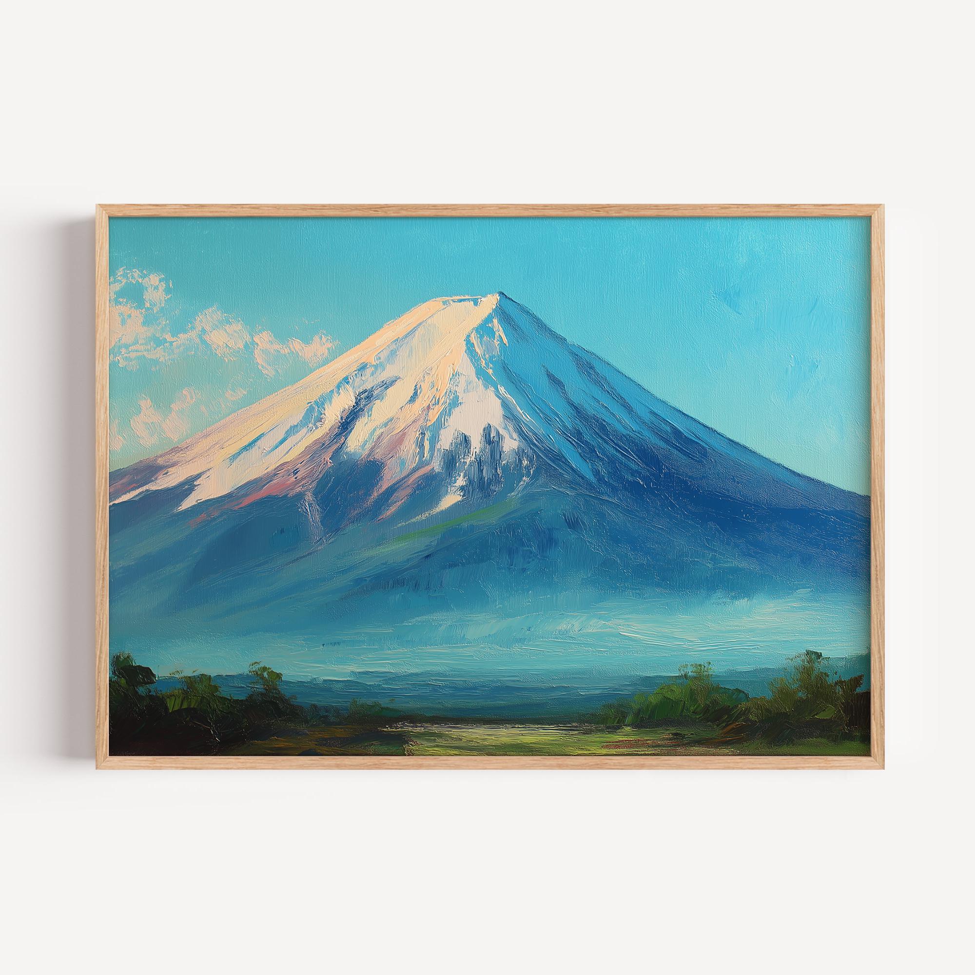 Mt Fuji Painting - Etsy Singapore