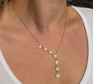 Collier Papillon Argent Sterling Avec Opale - CUOKA MIRACLE - Cadeau Femme - 45.7cm + 5.1cm Extension