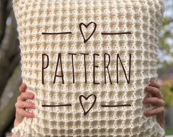 PATRÓN DE ALMOHADA A CROCHET/La almohada belga