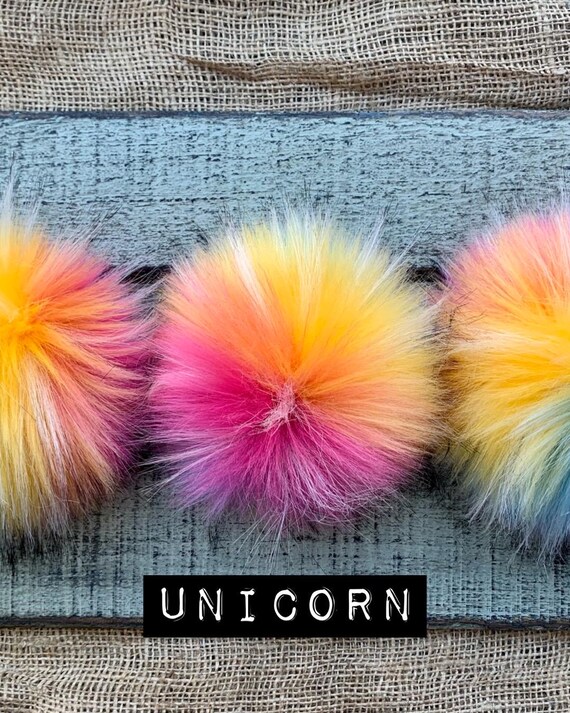 DIY FAUX FUR Pom Pom Fabric/ Build Your Own 20 Pack 5' or