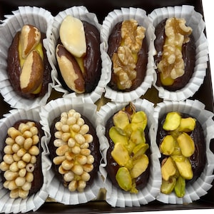 Medjool stuffed dates/ Gift for any occasion/ marzipan filling