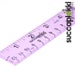 Mittaticcu Knitter's Ruler, Robust Ruler With Imperial/inch and Mm ...