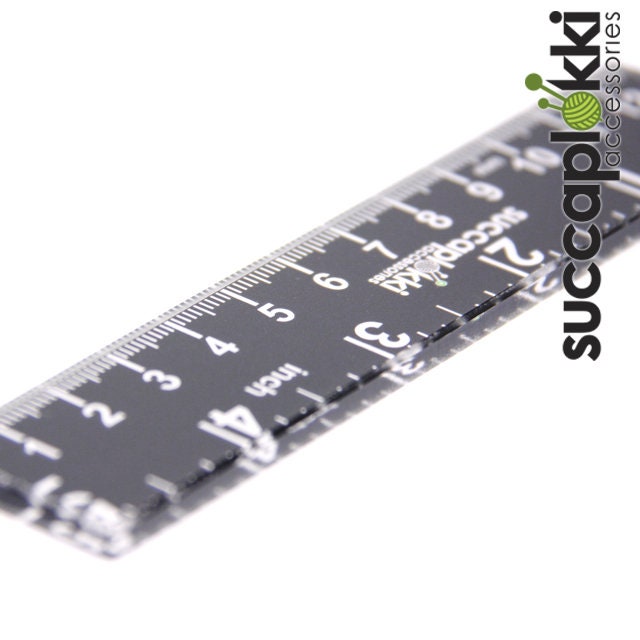 Stainless Steel Ruler and Metal Rule Kit with Conversion Table (Silver, 12  Inch, 6 Inch) 