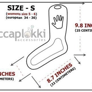 SIZE-S PAIR 2 BLOCKERS Succaplokki Splinter free Knitting Sock Blocker's, made out of recycled plastic image 2