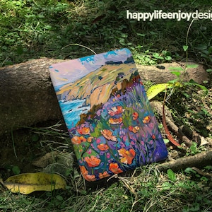 Oil Painting Landscape Kindle Paperwhite Case| Clear Back| Built-in Strap| Auto Wake Sleep| Kobo Case| Fire HD Case