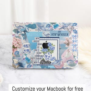 Pink Ballet Girl Macbook Case Laptop Cover For Macbook Air Case 15/13/11 Hard Laptop Case for Mac Case Pro 13/14/15/16  New 2023 2024