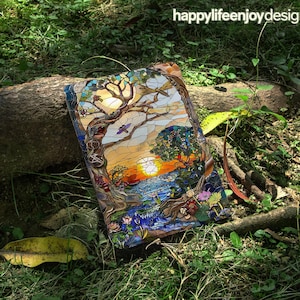 Stained Glass Tree All New Kindle 12th 2024 Case Kindle Case With Strap Kindle 2022 Case  Paperwhite 11th 6.8&quot; Case, Kobo Case, Fire HD Case