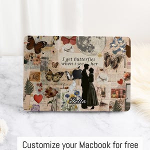 Vintage Scrapbook Macbook Air Case 15/13/11 Inch Case A2337 A2681 Hard Laptop Case for Mac Case Pro 13/14/15/16  New 2023 2024