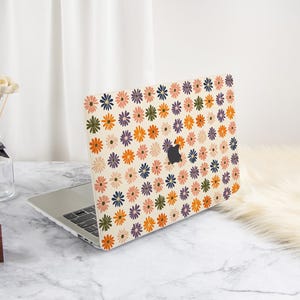 Colorful Flower New MacBook Case For Pro 13/14/15/16 M1 M2 M3 2023 2024 Unique Laptop Cover For Air 15 13 A2681 A3113 A2337