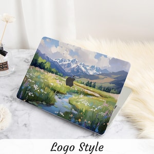 Valley Oil Painting  Macbook Case  For Air 11/13/15 inch A2337 A2681 A3113 Laptop Case for Macbook Cover Pro 13/14/15/16 inch Case 2024