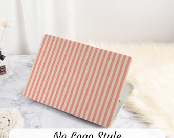 Pink Stripes All New Macbook Case Laptop Cover For Macbook Air Case 15/13/11 Hard Laptop Case for Mac Case Pro 13/14/15/16  New 2026 2024