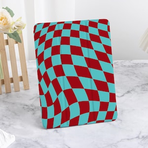 Twisted Plaid New iPad Case For Air 4/5/6 iPad mini 6/7 Case iPad Pro 12.9&quot; 11&quot; 10.9&quot; 10.2&quot; 9.7&quot; Case iPad  2024/2025 Case iPad 11 Case