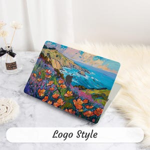 Oil on the Coast MacBook Case for MacBook Air 15 13 A2337 A2681 MacBook Pro 16 14 13 inch M1 M2 M3 2023 2024 Laptop Case MacBook 2025 Case