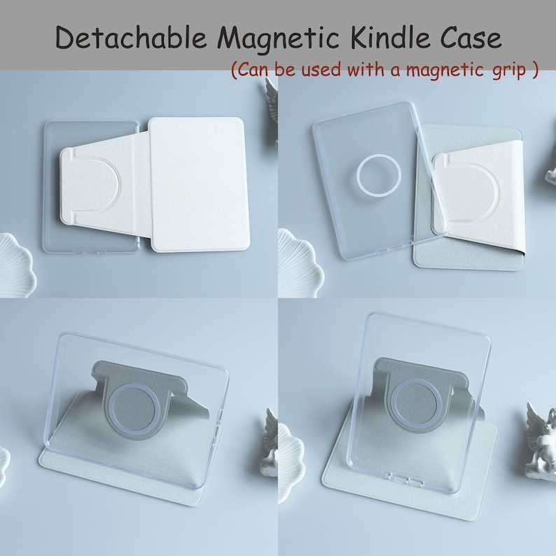 Customize Image Kindle Case, Detachable Case For Kindle Paperwhite 12th 7" Gen Case, Kindle 2024 Case With Strap, Kobo Case, Fire HD Case imagen 10