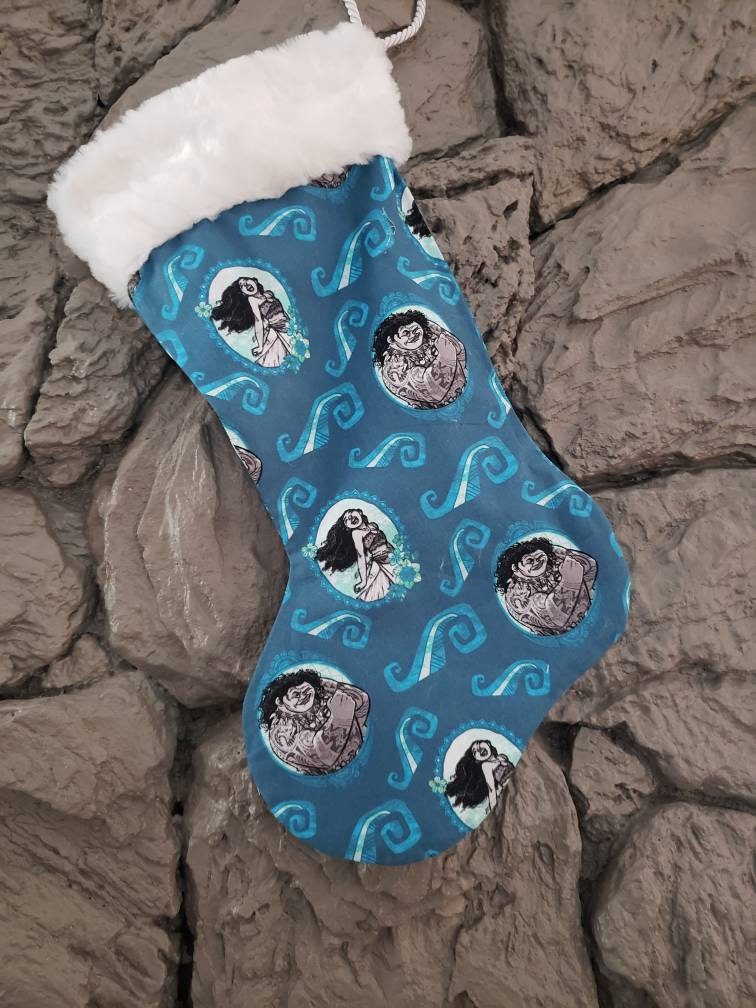 Large Moana Stocking