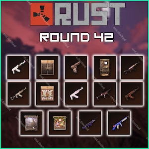 Rust Round 42 | Twitch Drops | up to 14 Items Total STEAM ONLY | PC