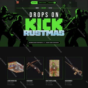 ALL BEREIT* Rust Kick Drops Runde 2 | STEAM Pc Nur