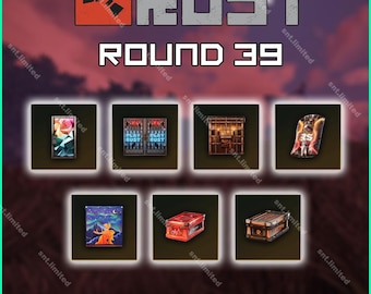 Rust Rounds 39 Twitch Drops | Maximaal 7+ items in totaal ALLEEN STOOM | PC