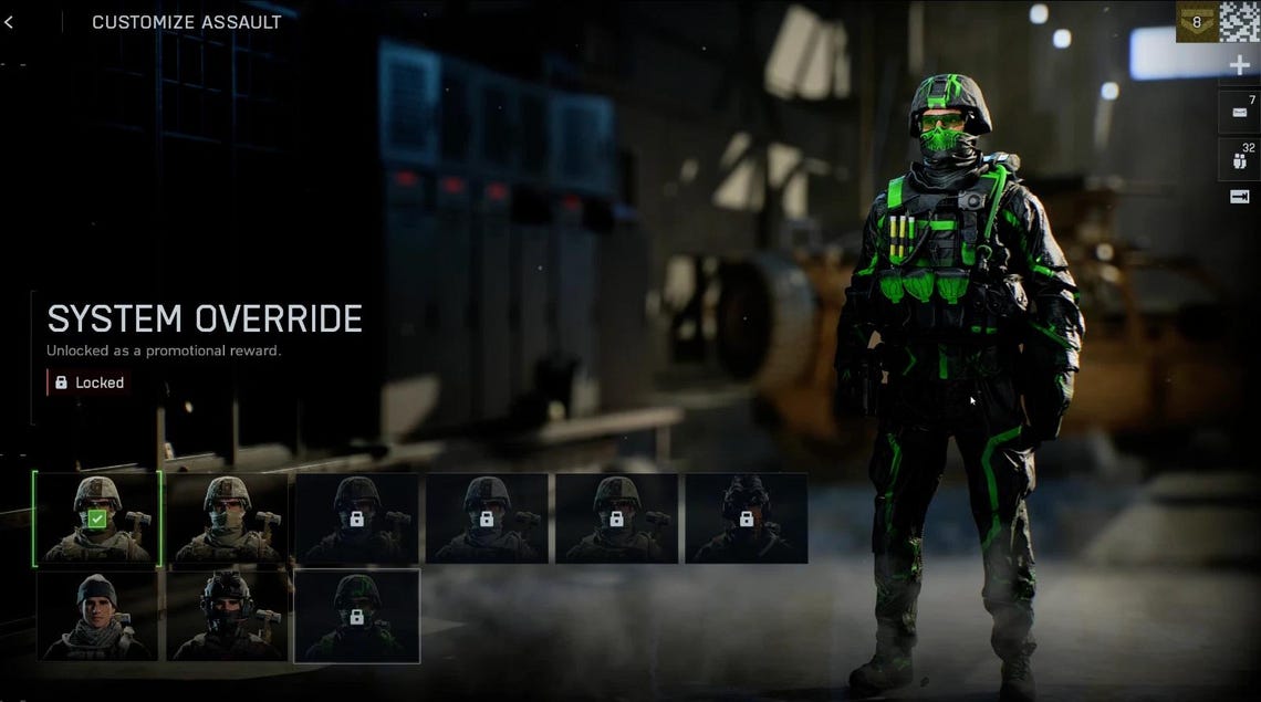 Cod 6 Ranger BATTLEFIELD 6 - System Override Soldier Skin DLC (ALL Platforms) - Etsy