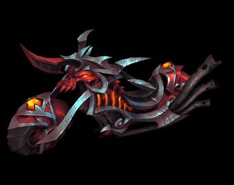 World Of Warcraft TCG Loot Card – Hateforged Blazecycle Mount Promo, Near Mint