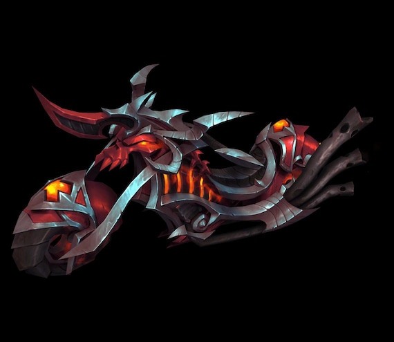 Hateforge Blazecycle Mount World of Warcraft Mountain Dew