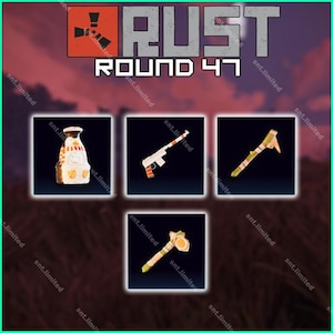 Rust ラウンド 41 + 42 + 43 + 44 + 45 + 46 + 47 | Twitch Drops | アイテム合計最大74個 ...