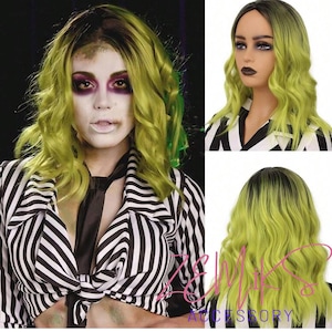 Long green wig uk 2025