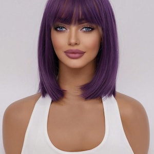 Pastel Purple Pigtail Wigs Etsy