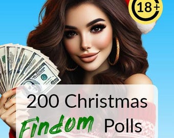 200 Christmas Findom Polls -  polls for findom, onlyfans christmas polls, fansly, financial domination, findom questions, paypig, xmas