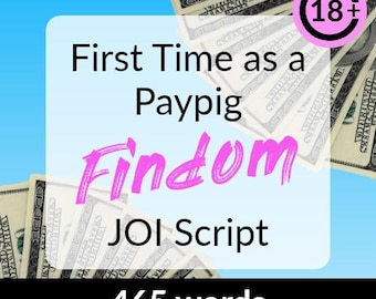First Time as a Paypig Findom JOI Script - jerk off, onlyfans joi script, beginner findom, financial domination, fansly, adult roleplay