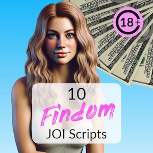 10 Findom JOI Scripts - jerk off findom, onlyfans joi scripts, novice findom, financial domination, fansly, fin dom, camgirl, jack off